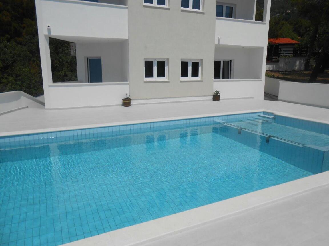 Sunny Biokovo Apartments Baska Voda Bagian luar foto